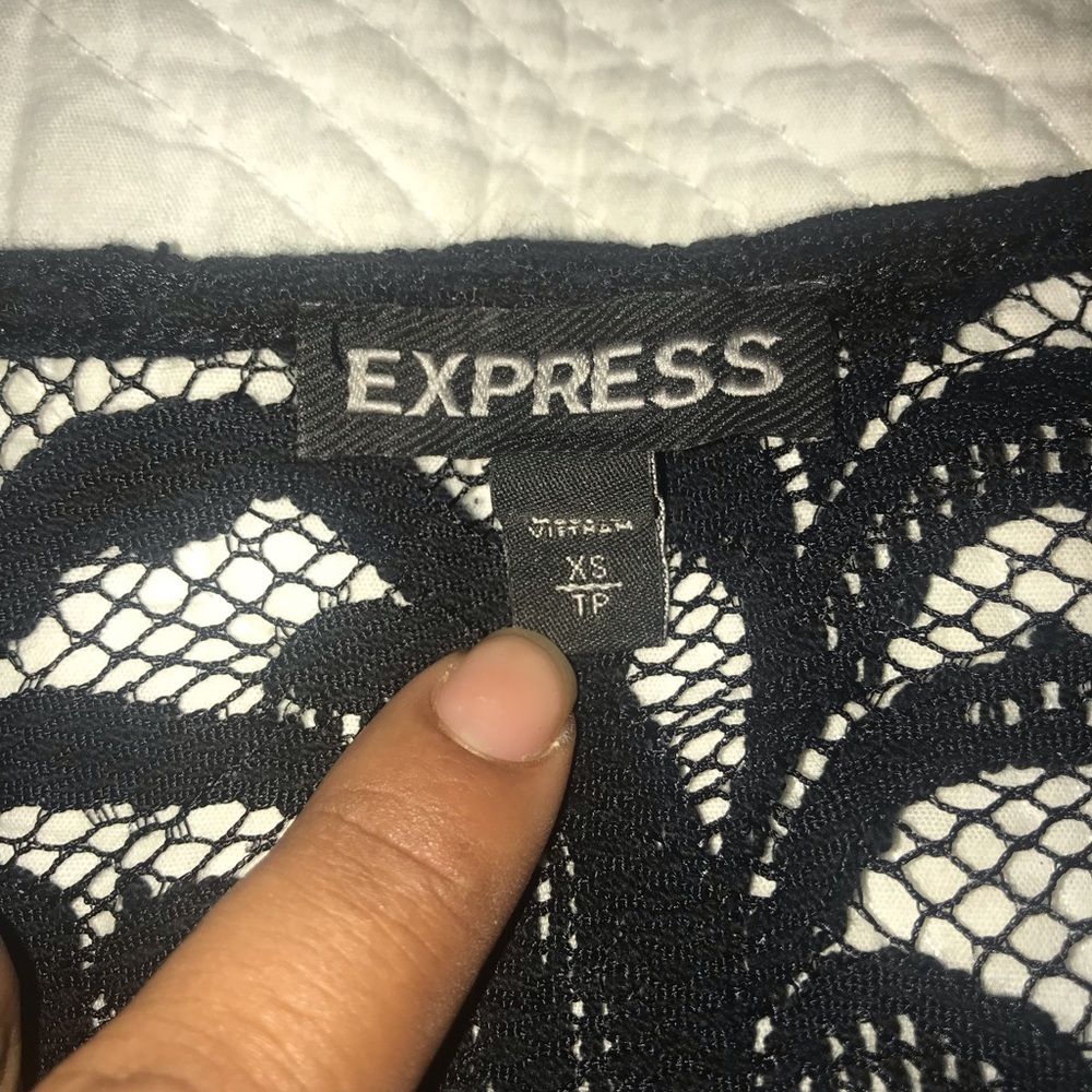 Express lace blouse
